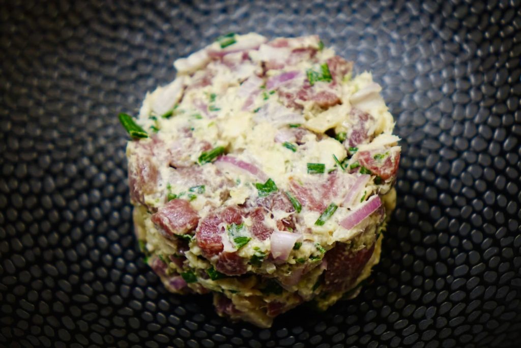 Tartare de boeuf Black Pearl